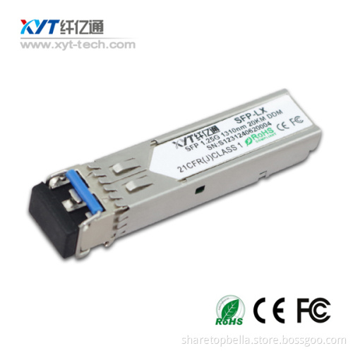 SFP 1.25G T1490/R1550nm 80km Optical module